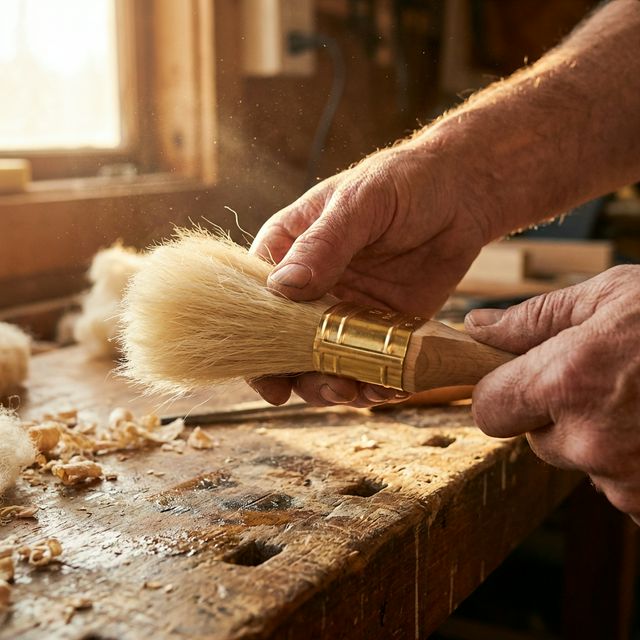 一支羊毛刷的诞生